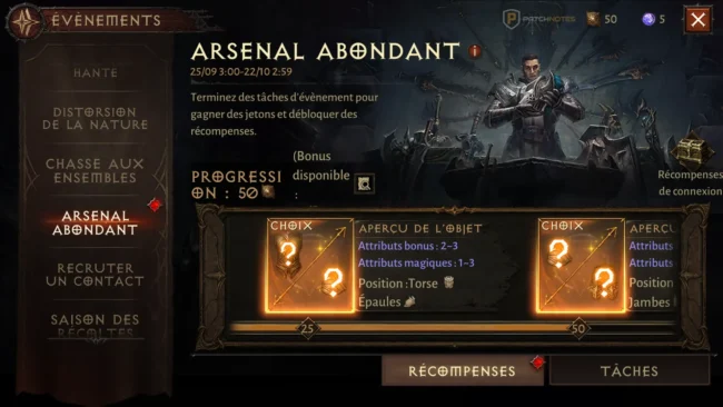 Diablo Immortal : Arsenal abondant (Guide) 2 Diablo Immortal : Arsenal abondant