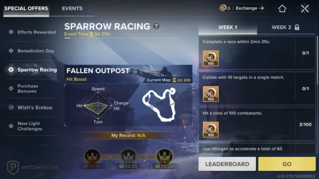 sparrow racing 1