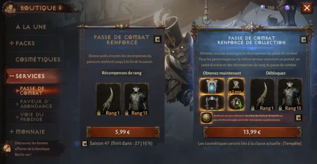 Diablo Immortal : Passe de combat Saison 47 – Palais interdit 5 Diablo Immortal : Passe de combat Saison 47 – Palais interdit